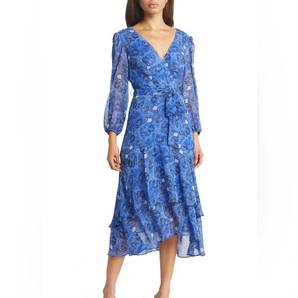 Eliza J | Dresses | Eliza J Blue Asymmetrical Tiered Wrap Dress Size 2 | Poshmark Eliza J | Dresses | Eliza J Blue Asymmetrical Tiered Wrap Dress Size 2 | Poshmark